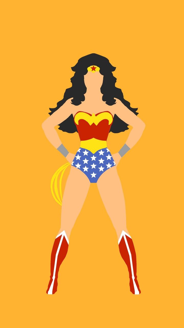 Wonder Woman Minimalist Wallpapers