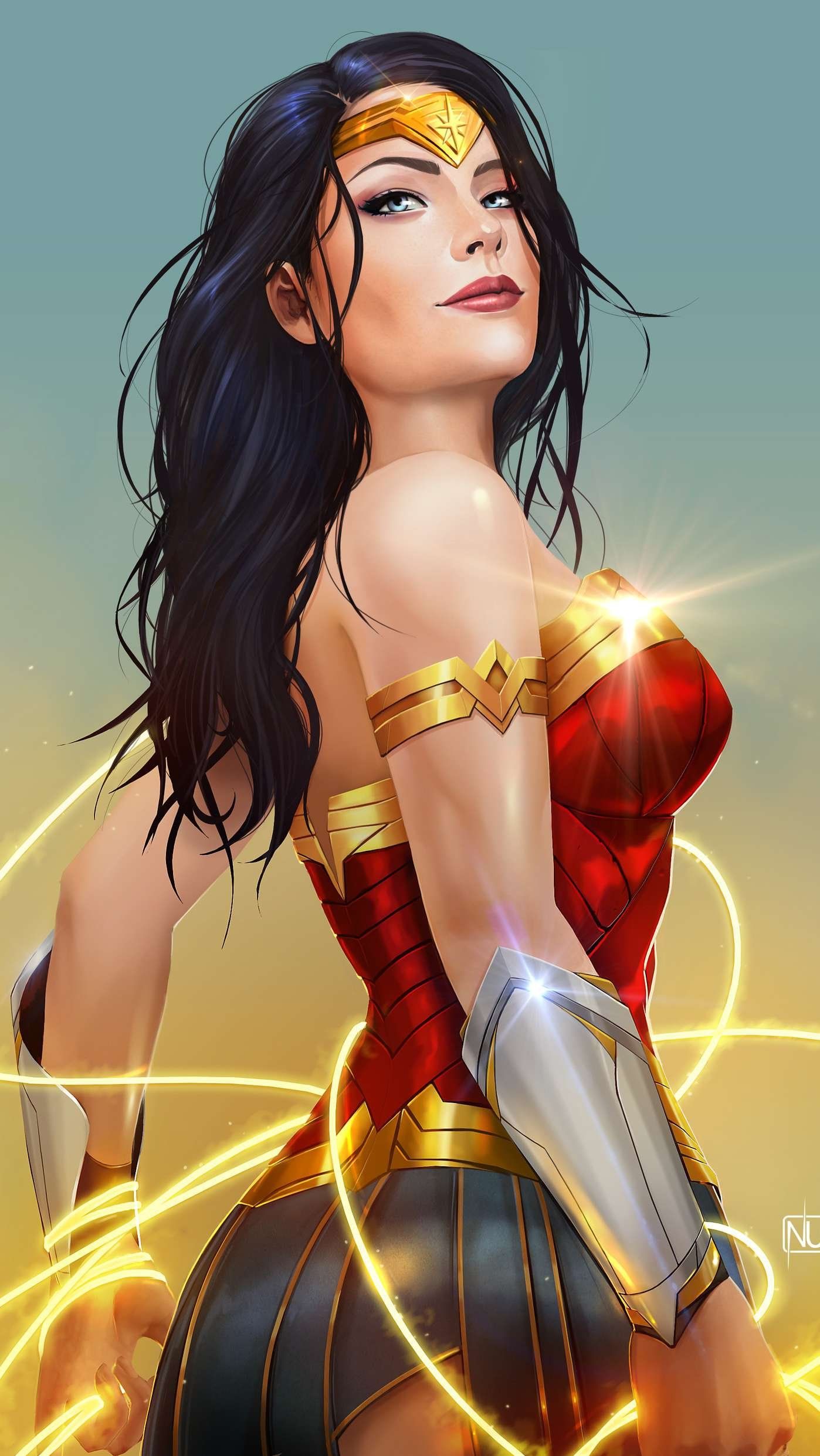 Wonder Woman Poly Art Wallpapers