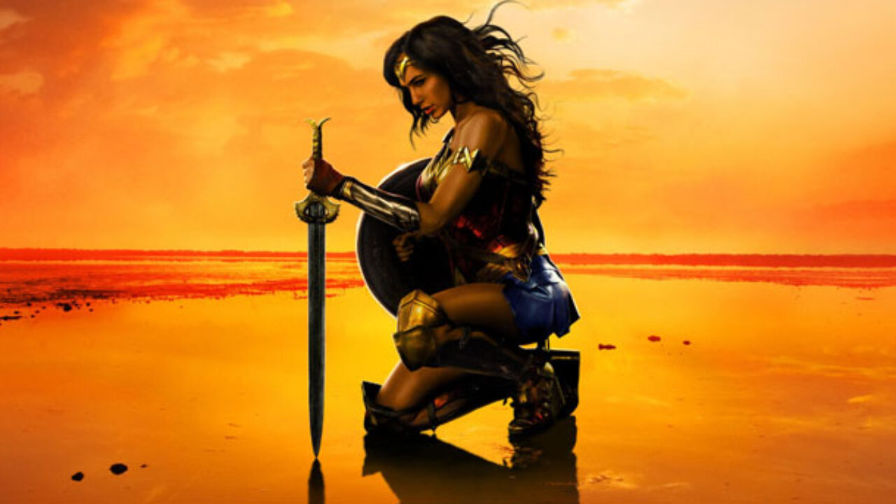 Wonder Woman Poster With Lasso Of Truth Wallpapers