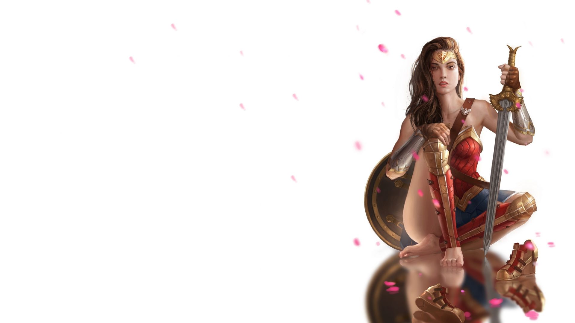 Wonder Woman Superhero Artwork Wallpapers