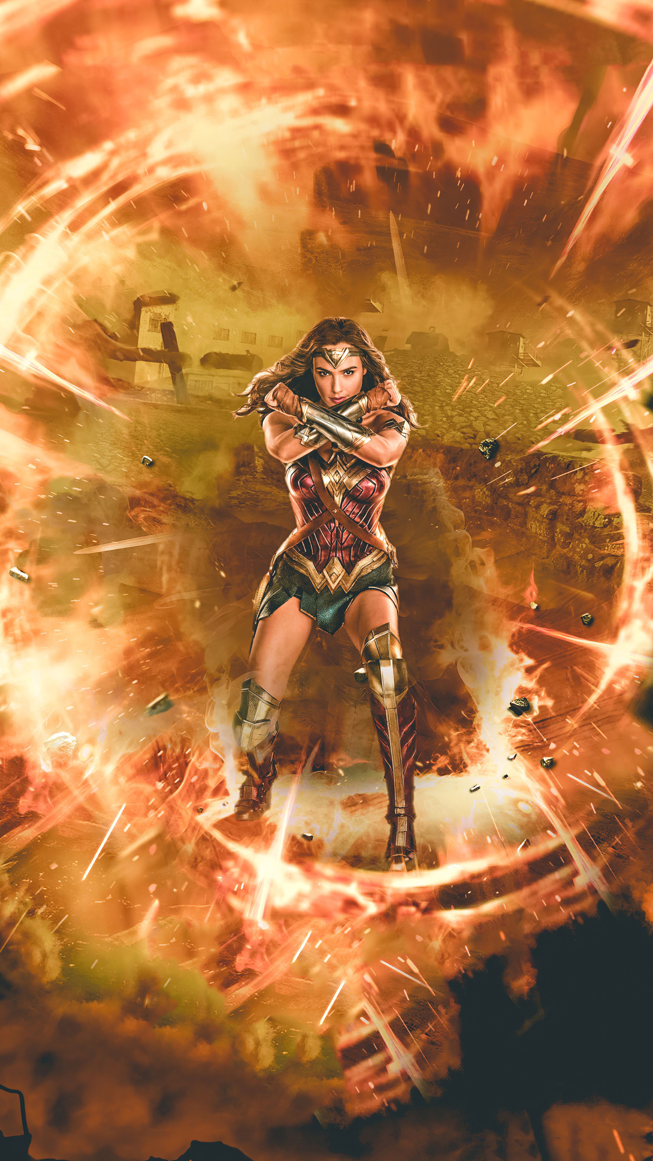 Wonder Woman The Warrior Of Justice League Wallpapers