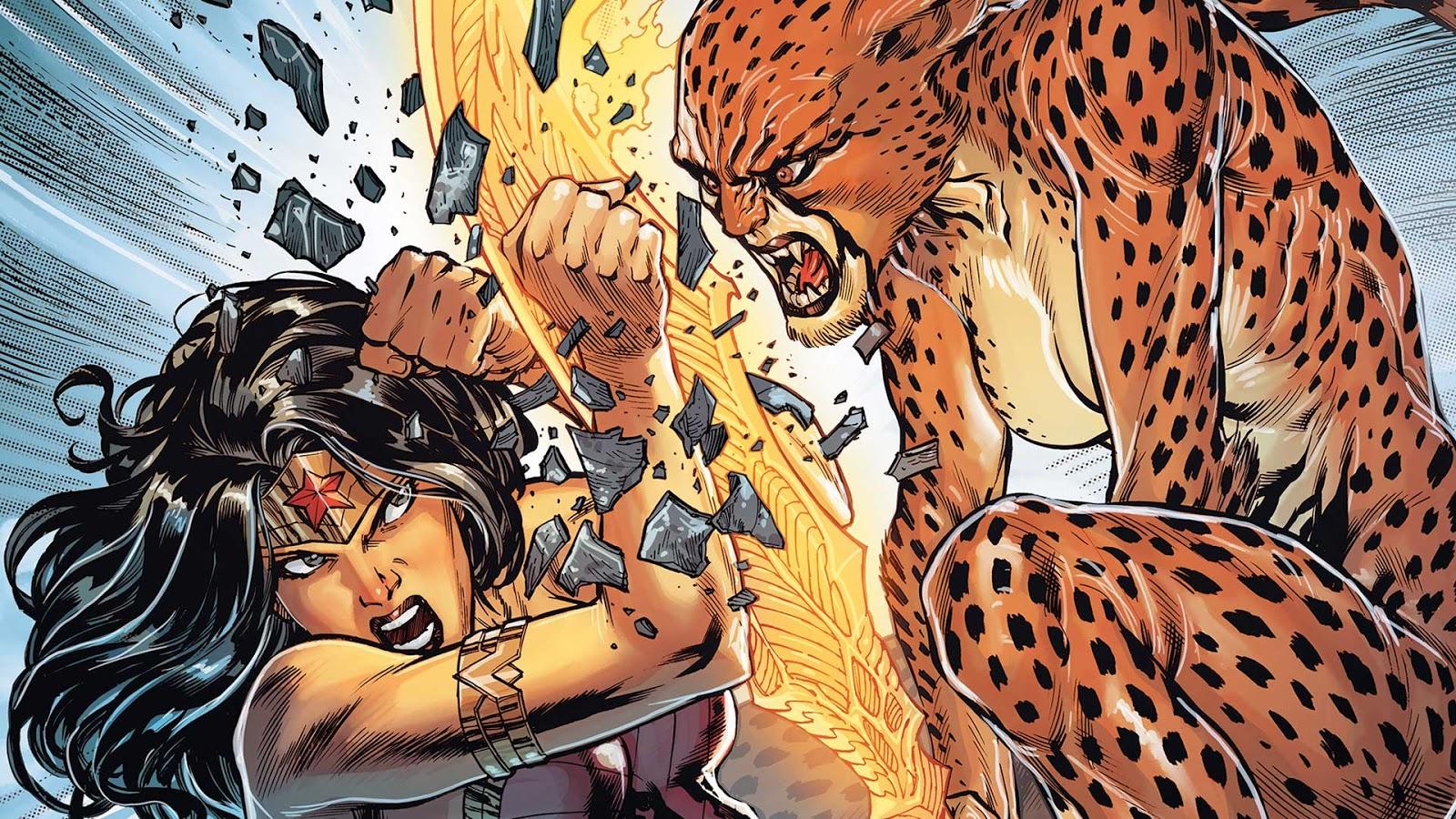 Wonder Woman Vs Cheetah Art Wallpapers