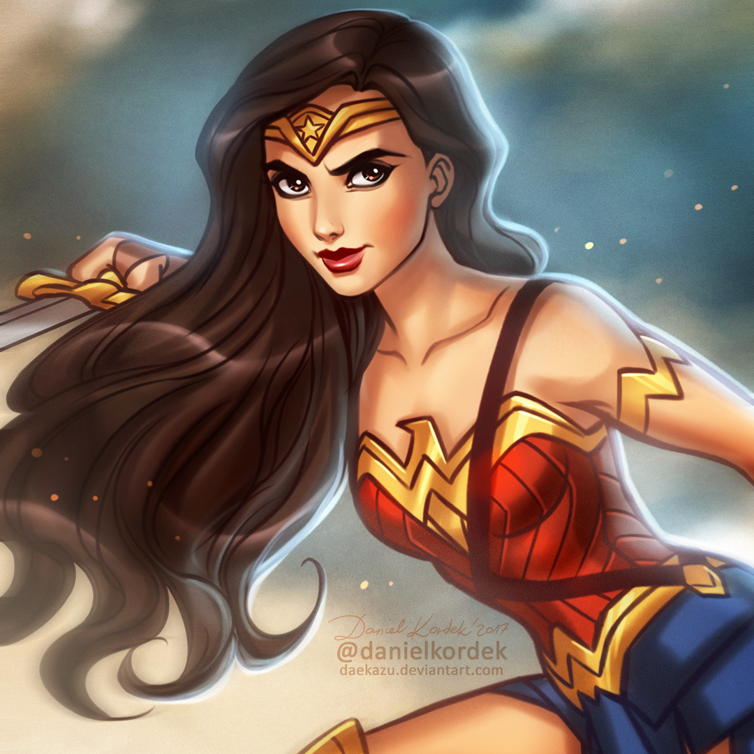 Wonder Woman With Strombreaker Wallpapers