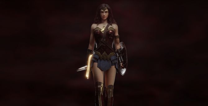 Wonderwoman Artwork Wallpapers