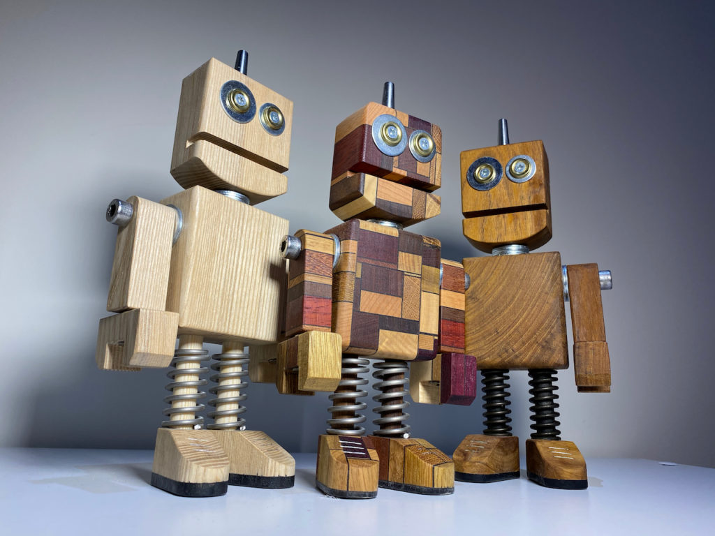 Wooden Robot Wallpapers