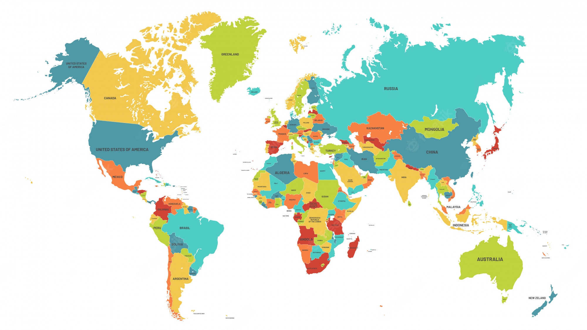 World Map Backgrounds