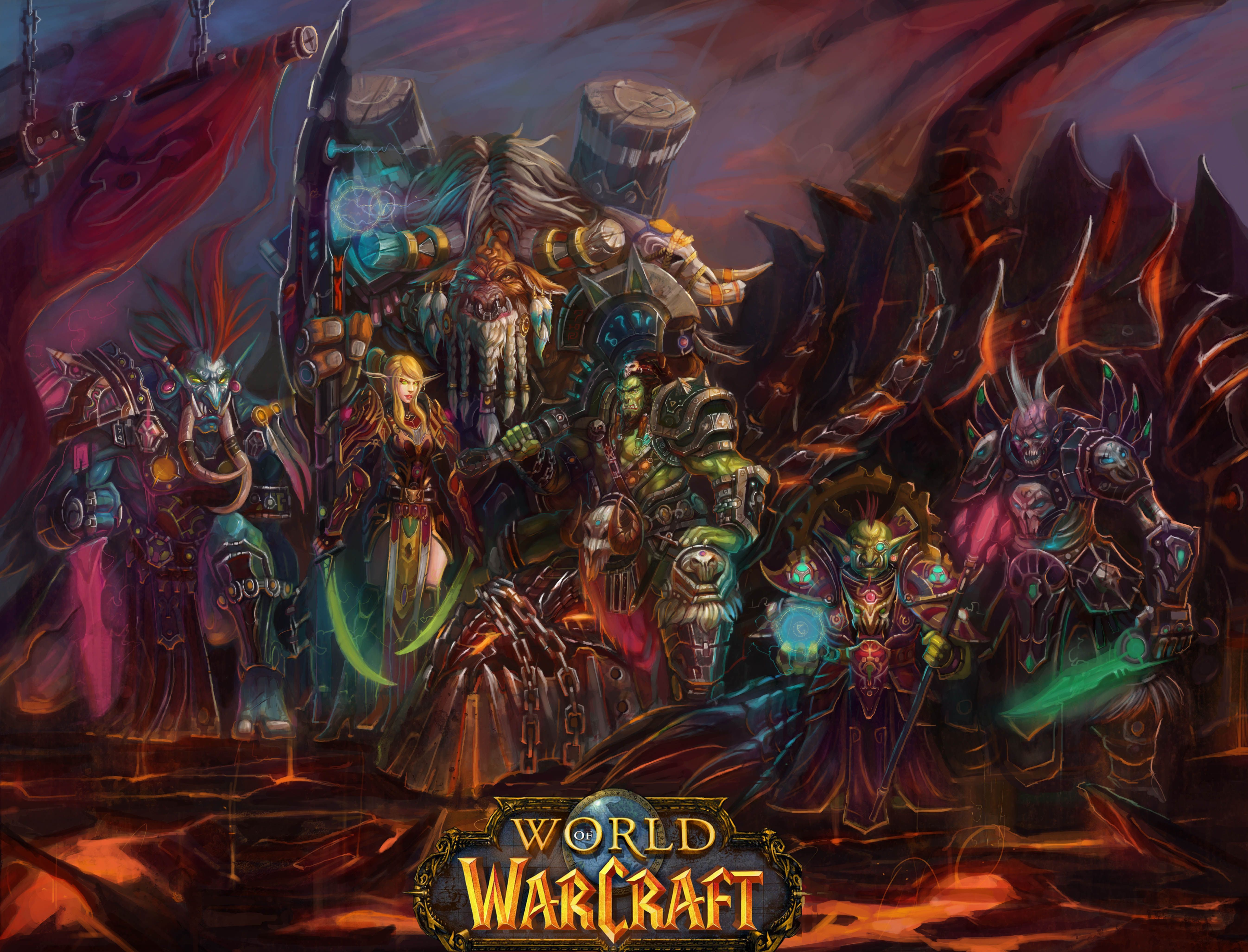 world of warcraft art Wallpapers