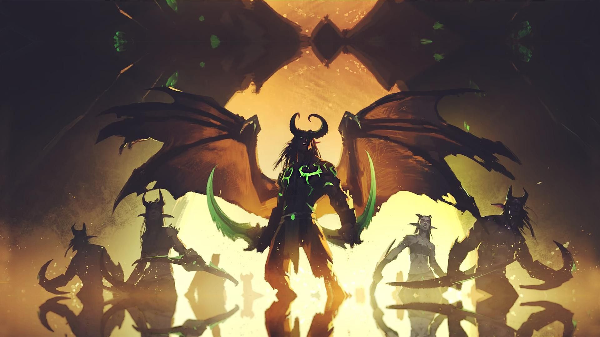 world of warcraft demon hunter Wallpapers