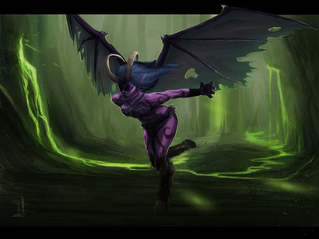 world of warcraft demon hunter Wallpapers