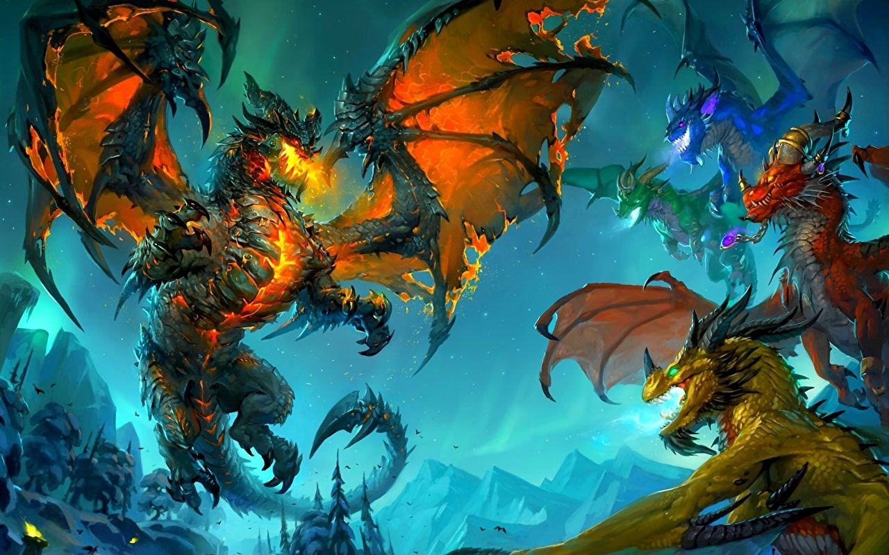 world of warcraft dragon Wallpapers