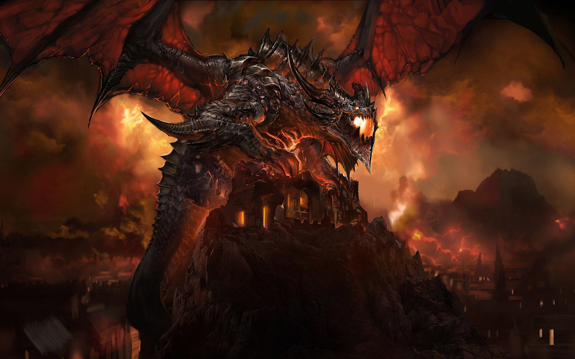 world of warcraft dragon Wallpapers