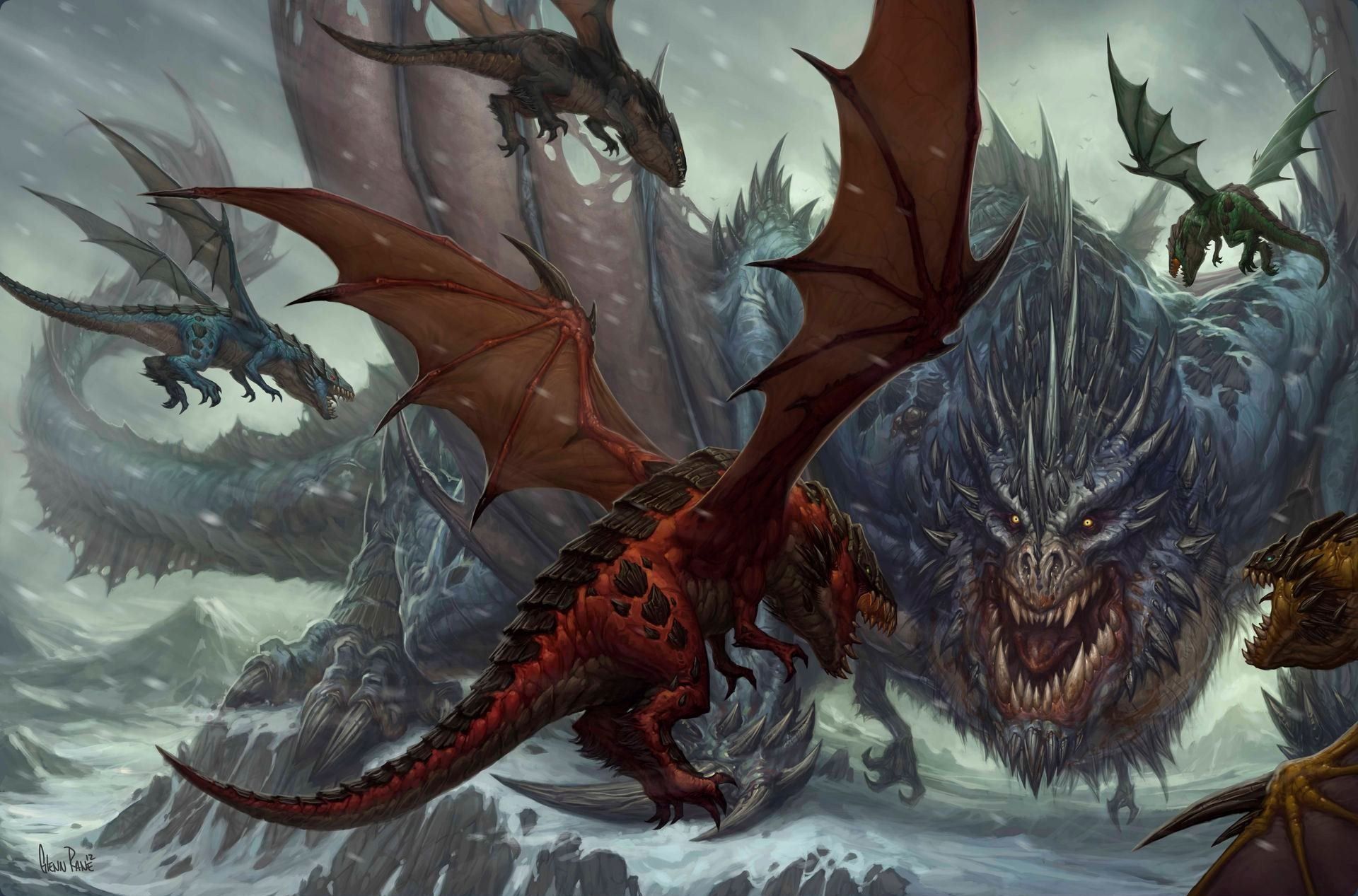 world of warcraft dragon Wallpapers