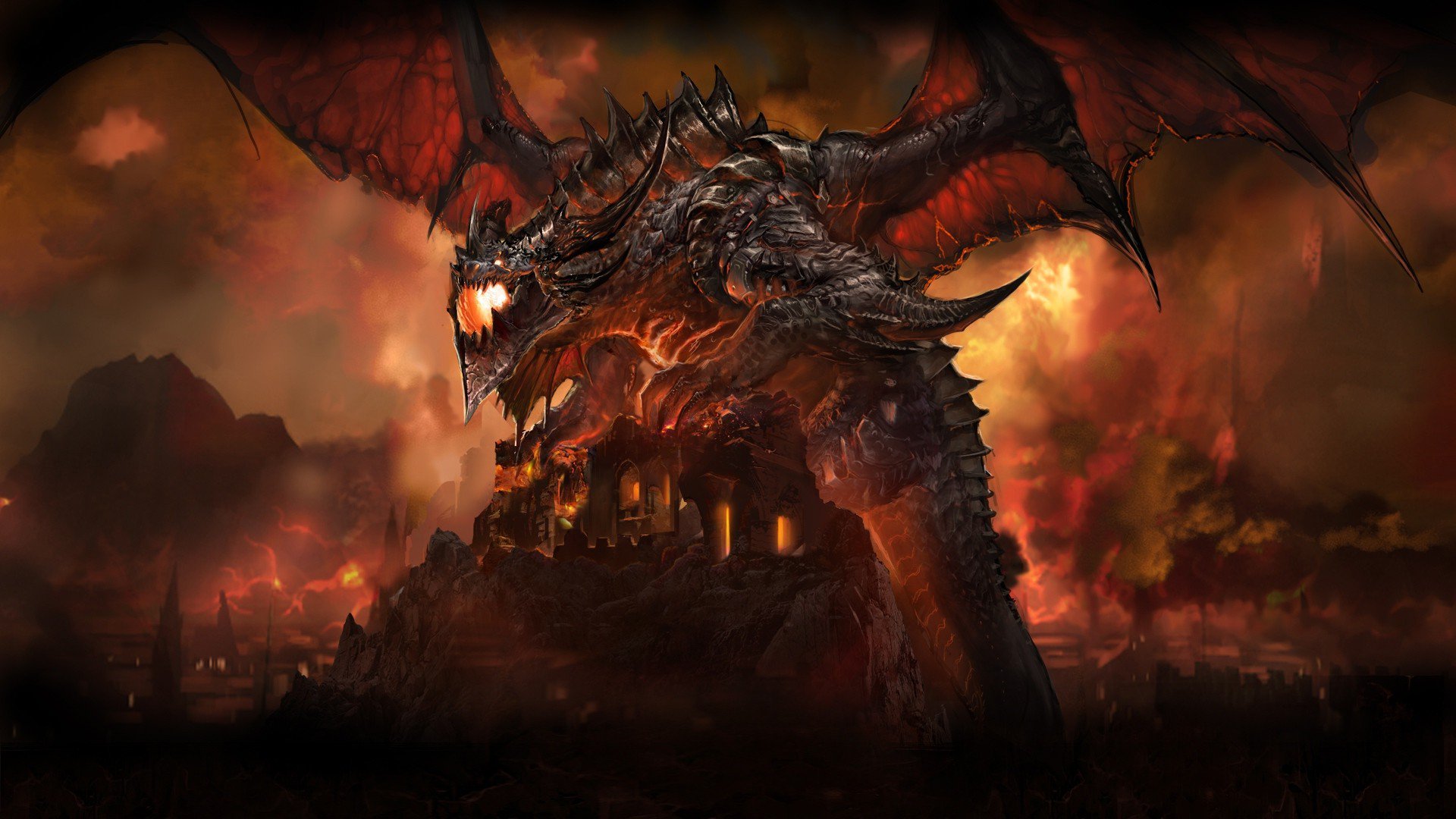 world of warcraft dragon Wallpapers