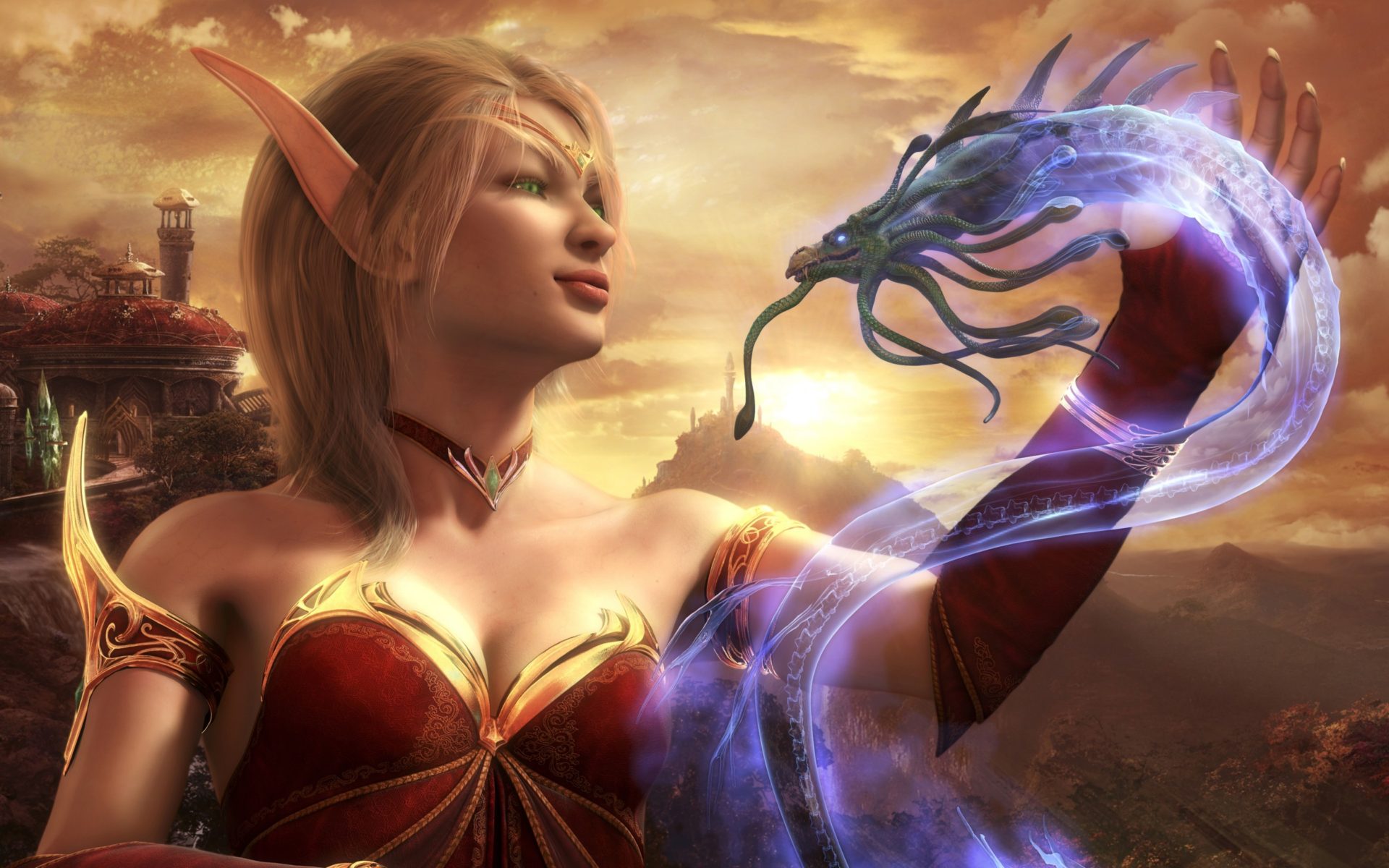 world of warcraft dragon Wallpapers