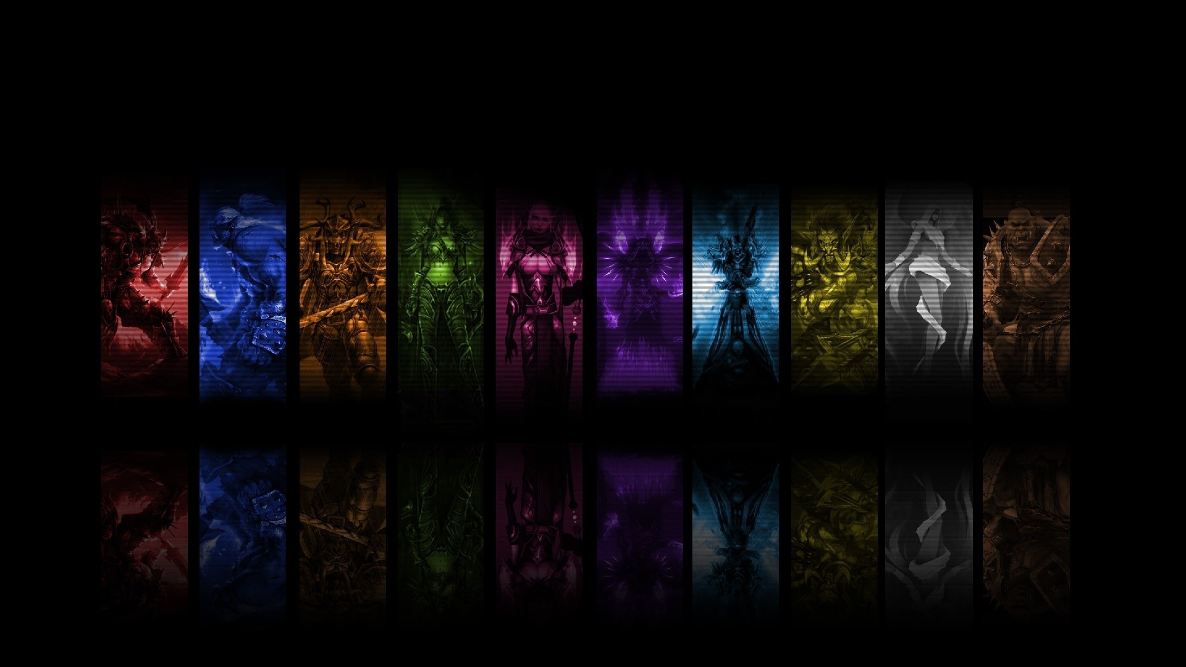 world of warcraft dual monitor Wallpapers