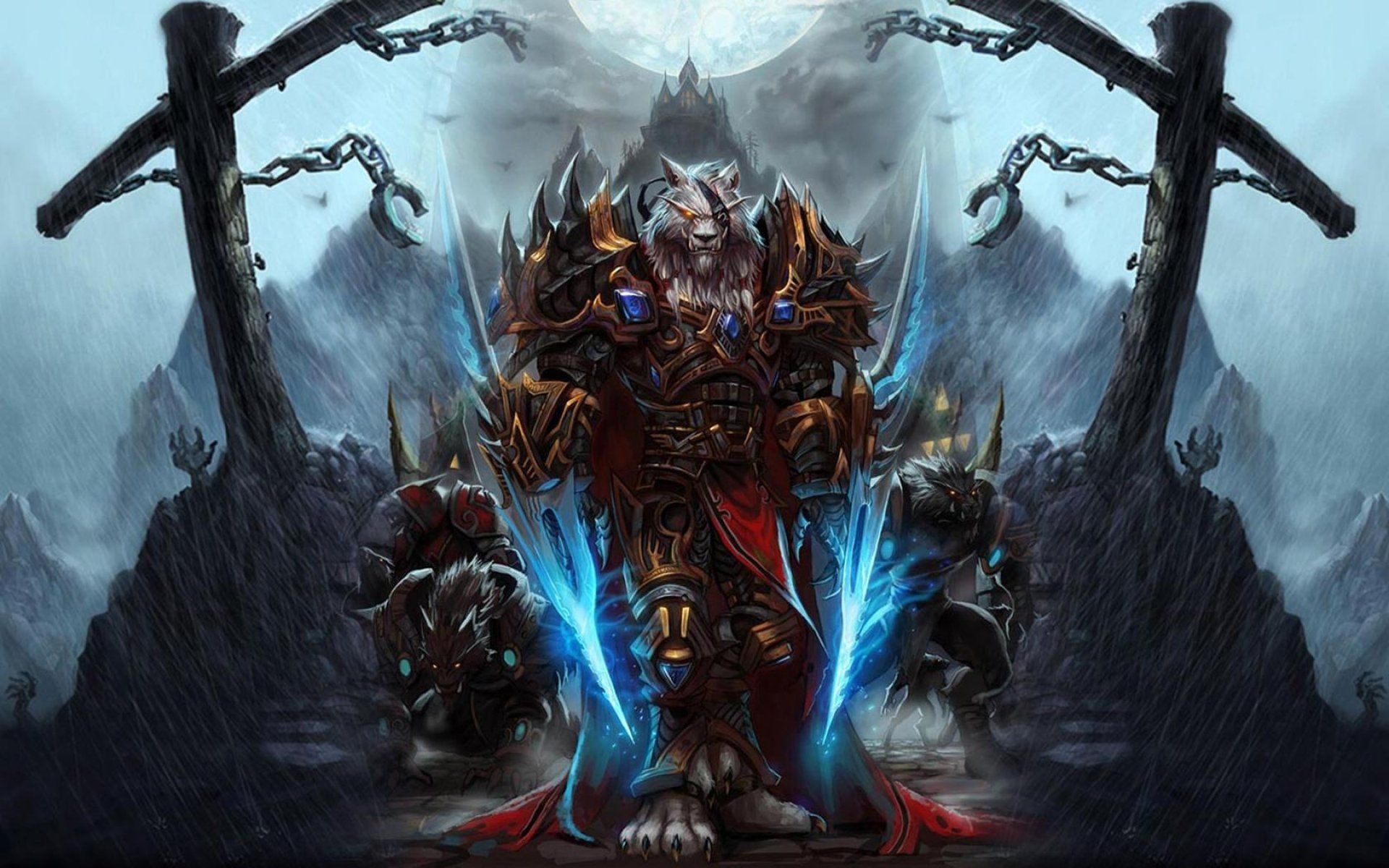 world of warcraft dual screen Wallpapers