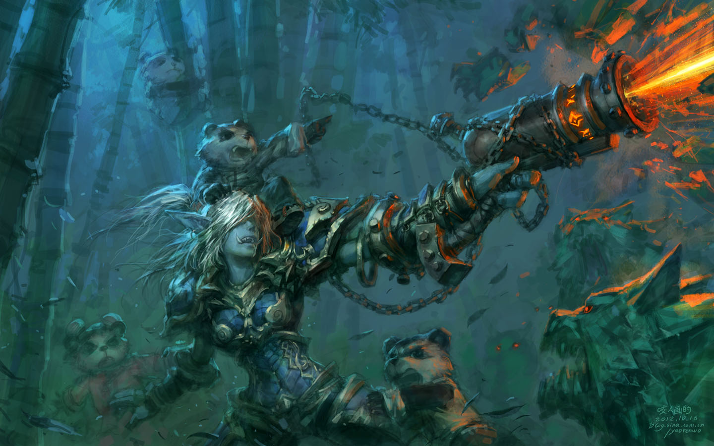 world of warcraft hunter Wallpapers