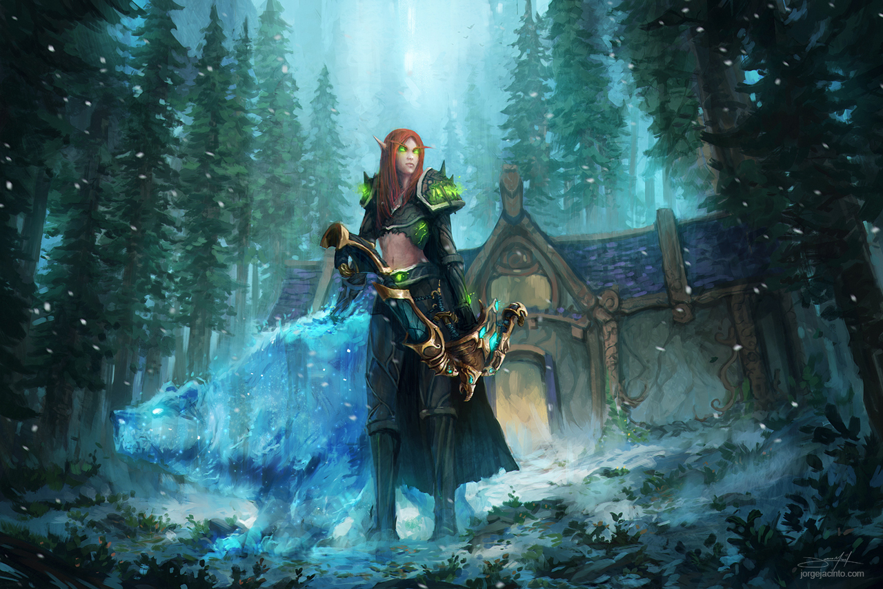 world of warcraft hunter Wallpapers