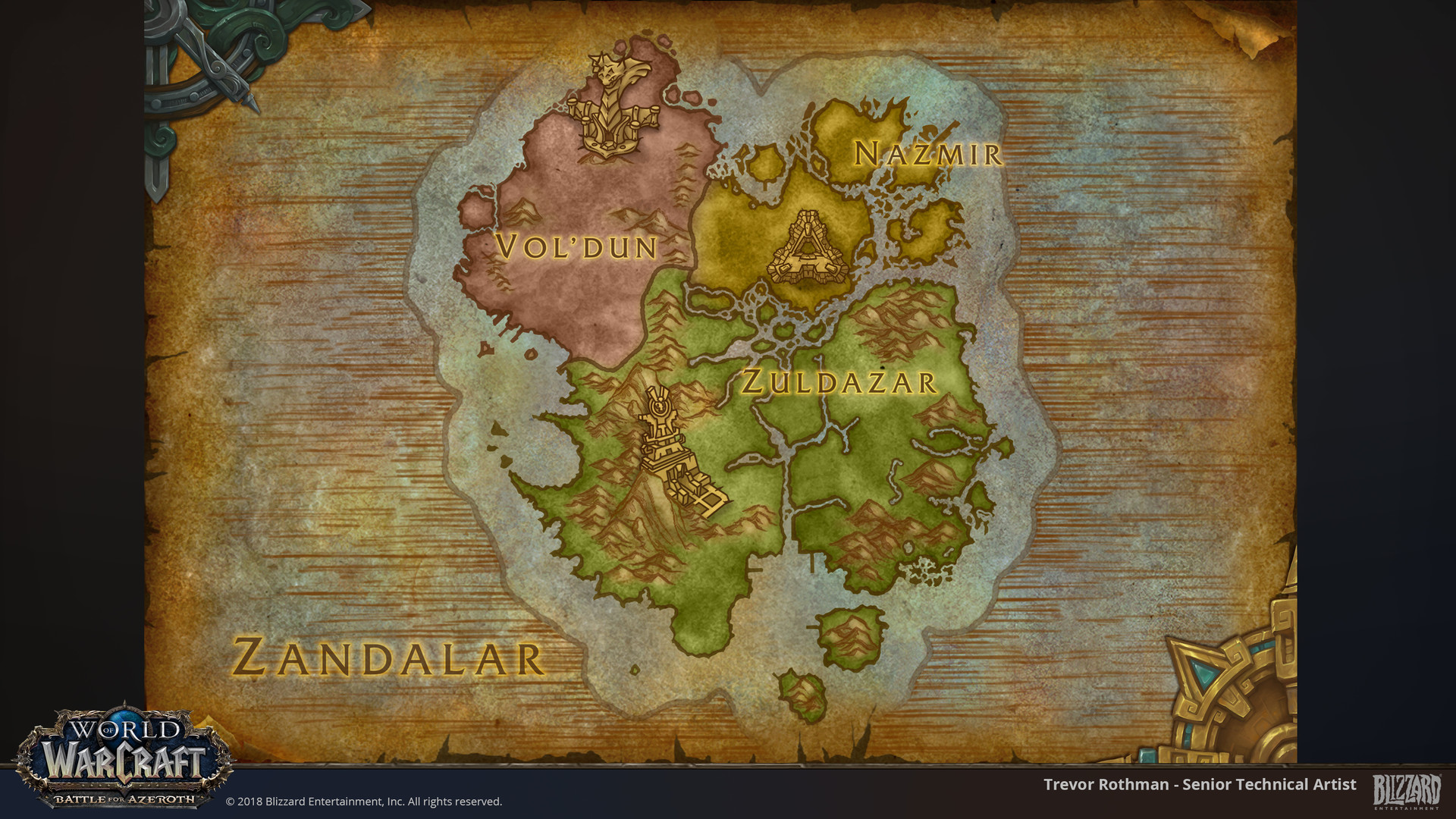 world of warcraft map Wallpapers