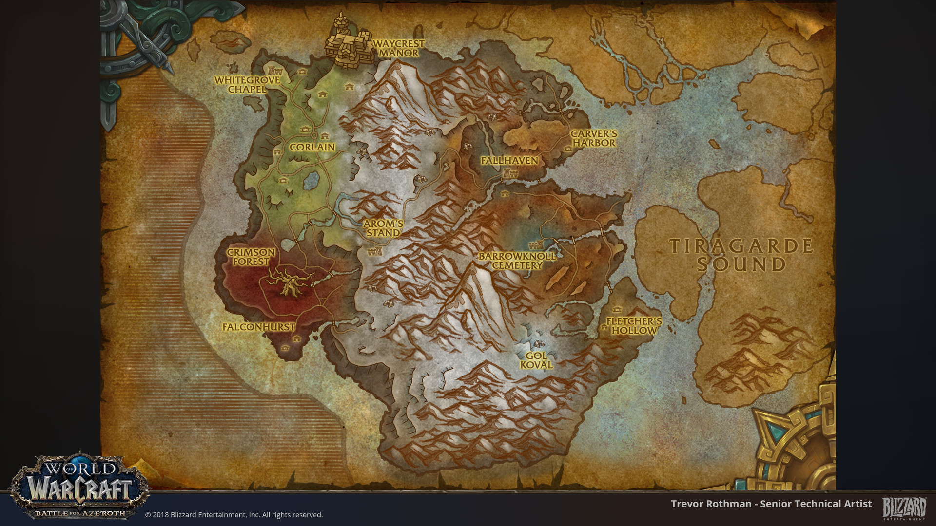 world of warcraft map Wallpapers