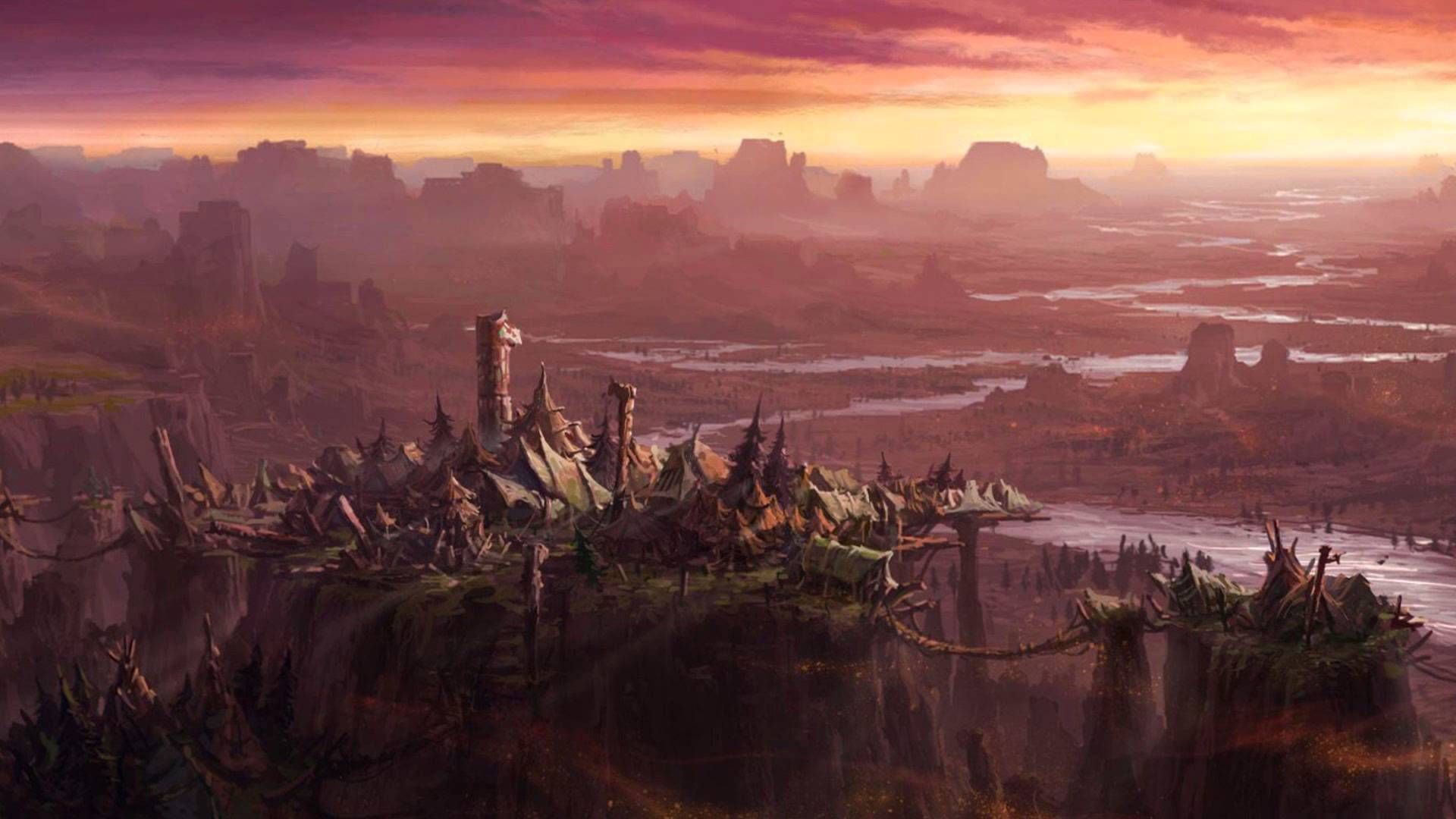 world of warcraft scenic wallpapers Wallpapers