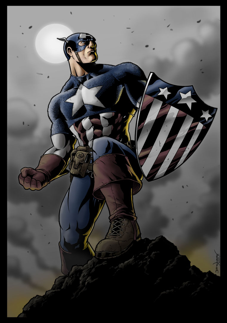 World War 2 Captain America Wallpapers