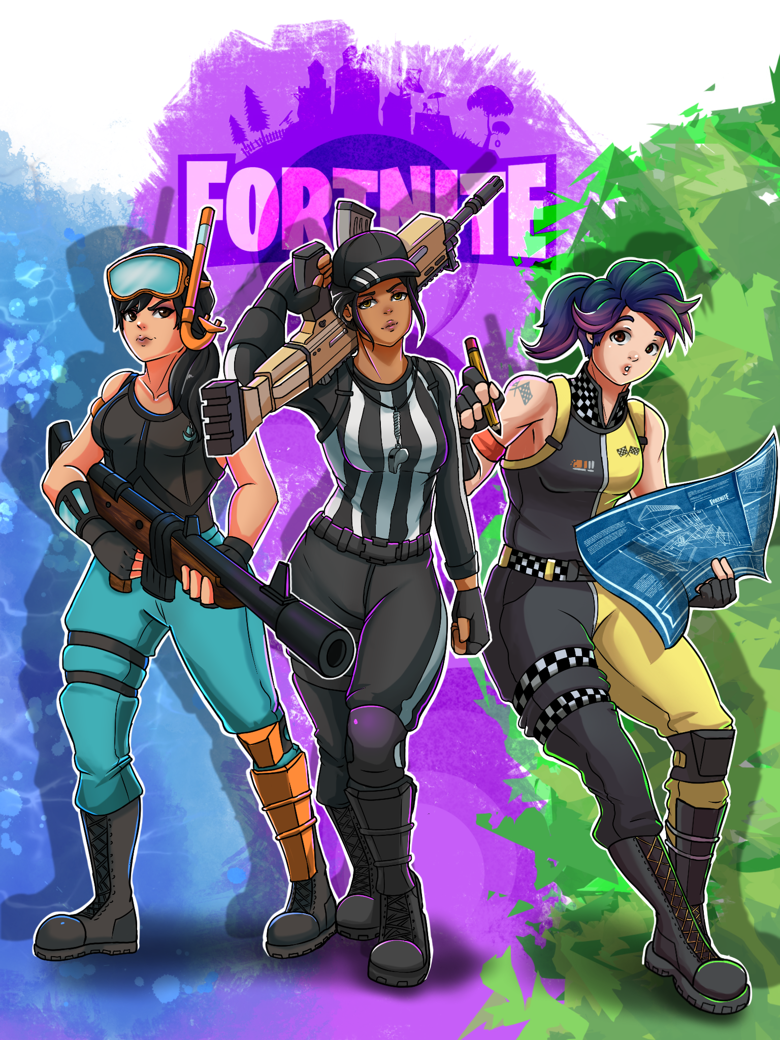 World Warrior Fortnite Wallpapers