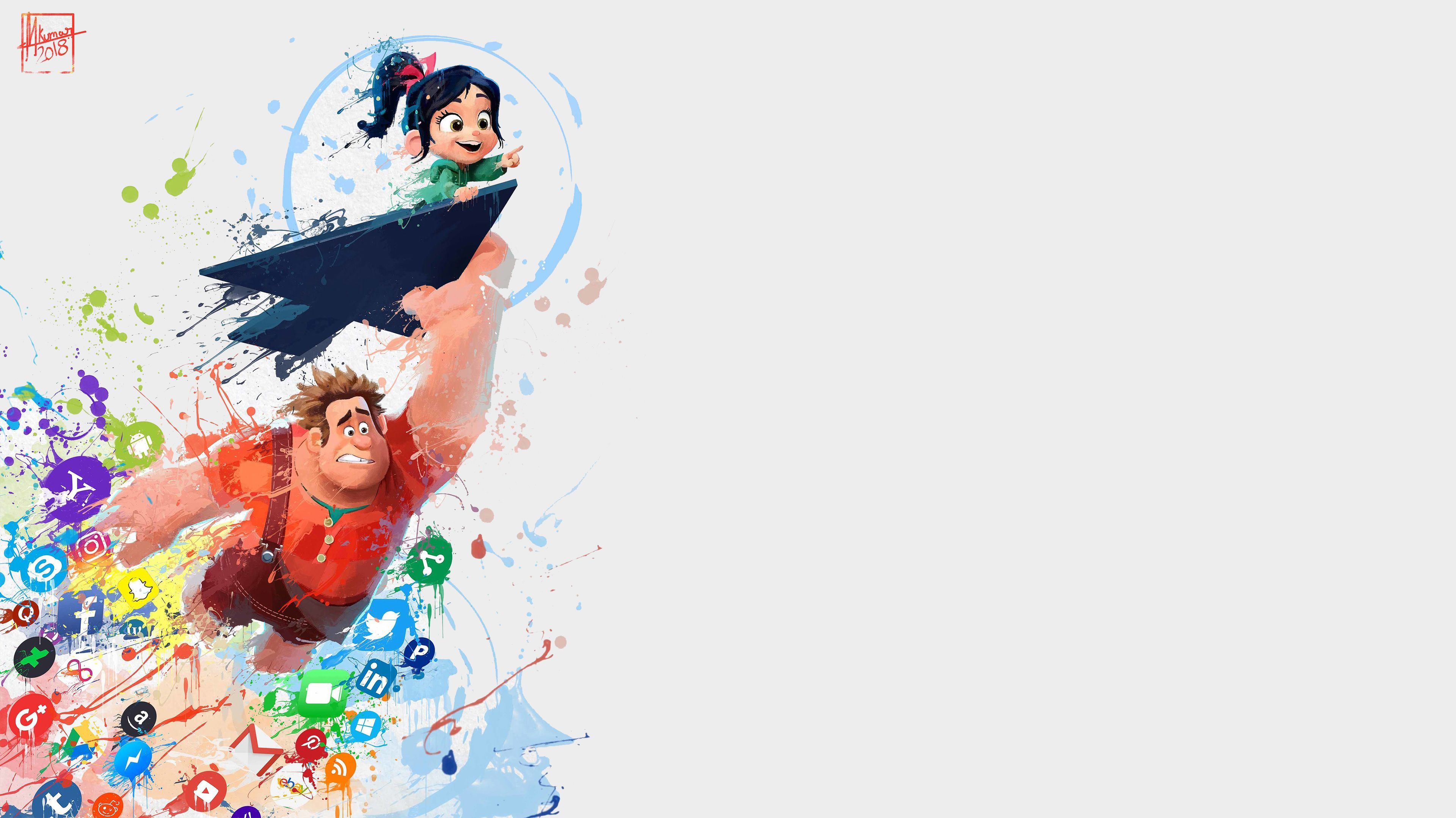 Wreck It Ralph 2 Movie 2018 Wallpapers