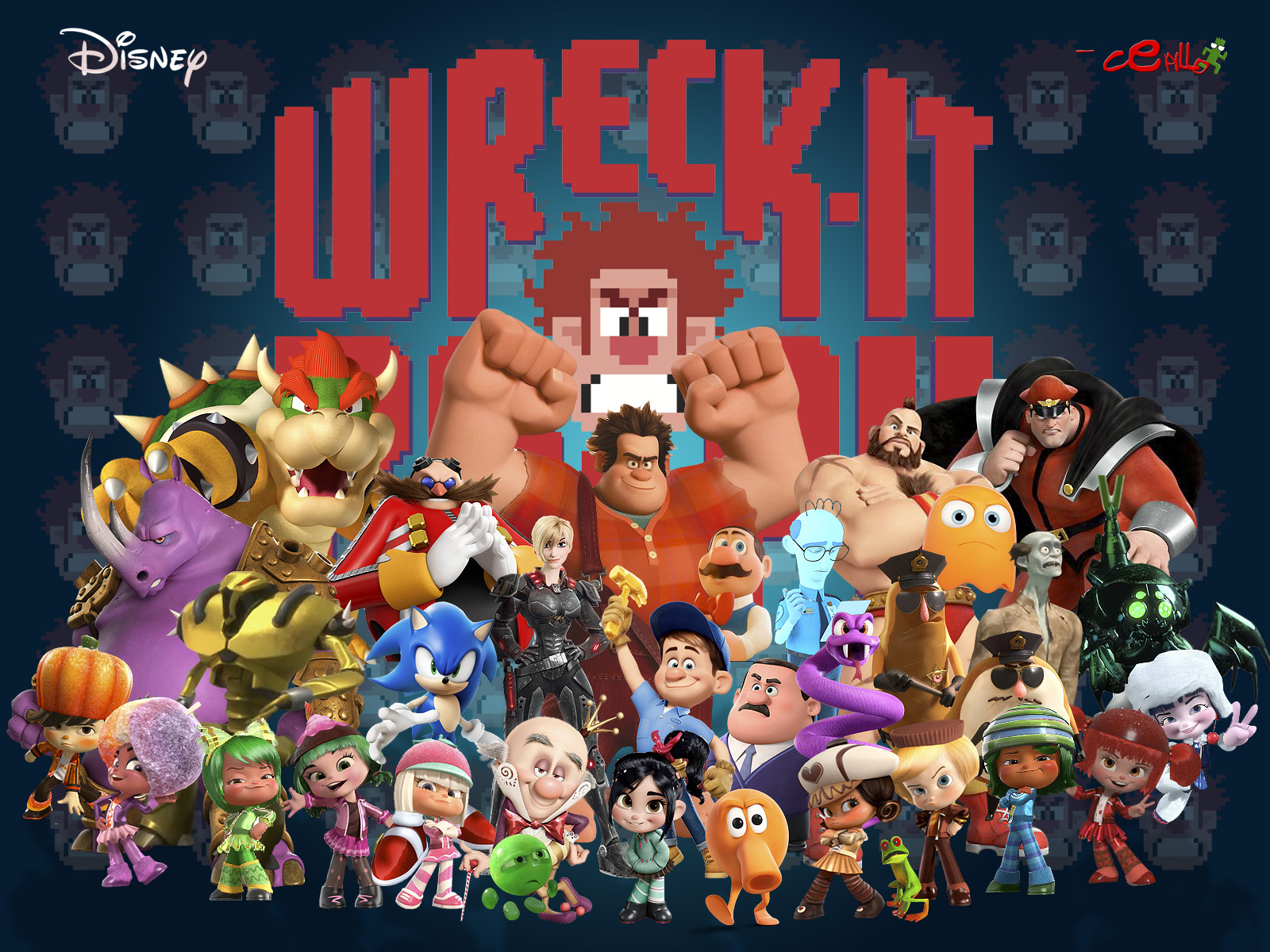 Wreck-It Ralph Wallpapers