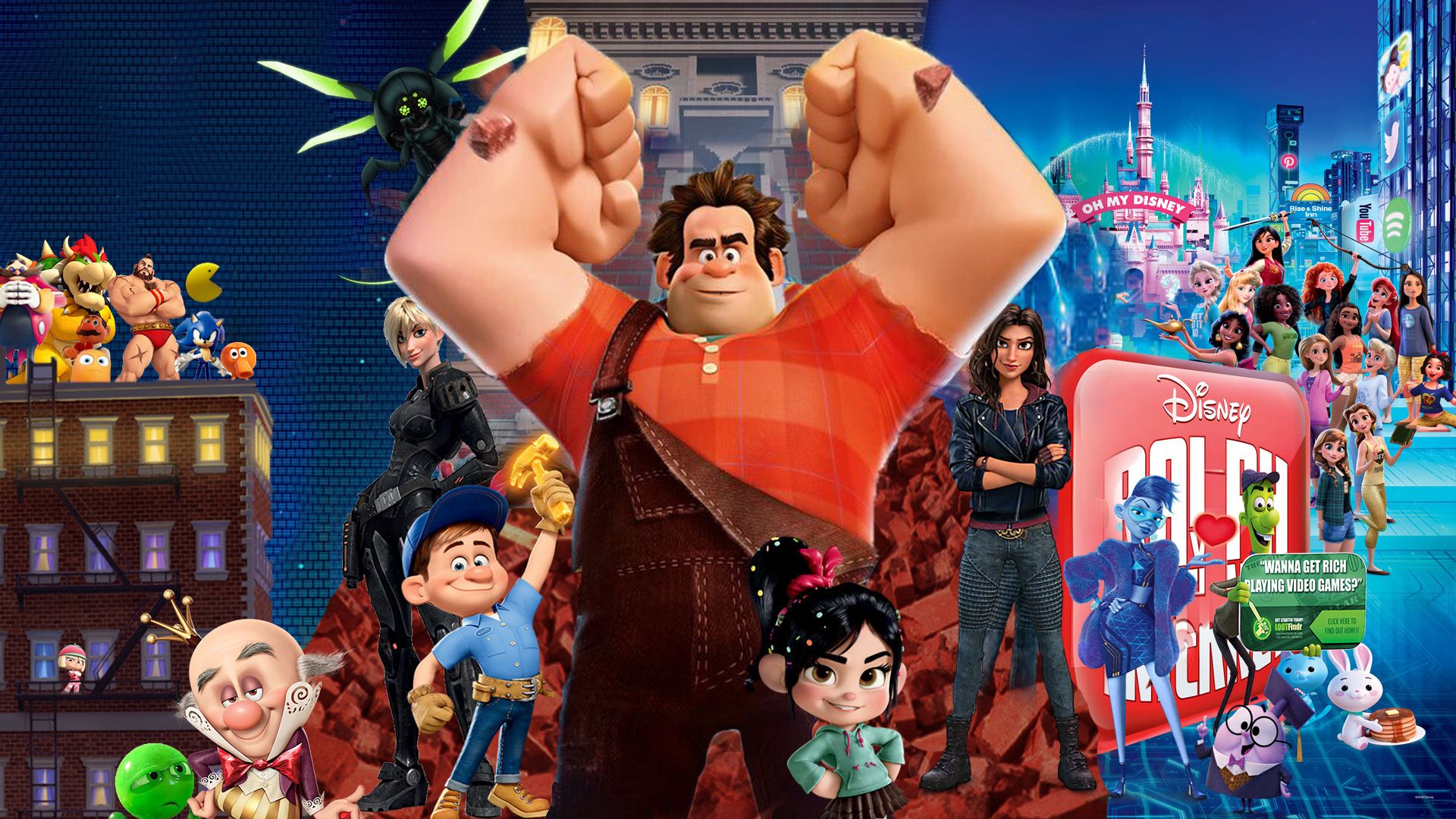 Wreck-It Ralph Wallpapers