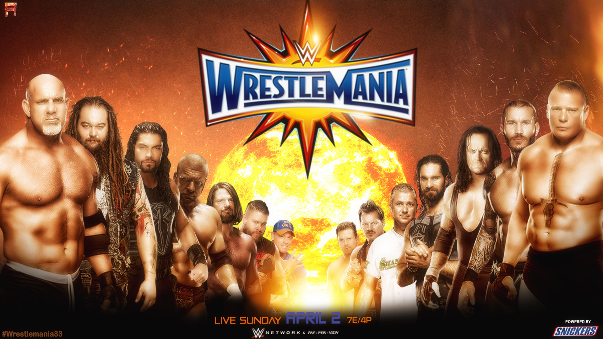 Wrestle mania. WRESTLEMANIA 33 poster. Обои WWE WRESTLEMANIA. WRESTLEMANIA poster. WRESTLEMANIA игра.