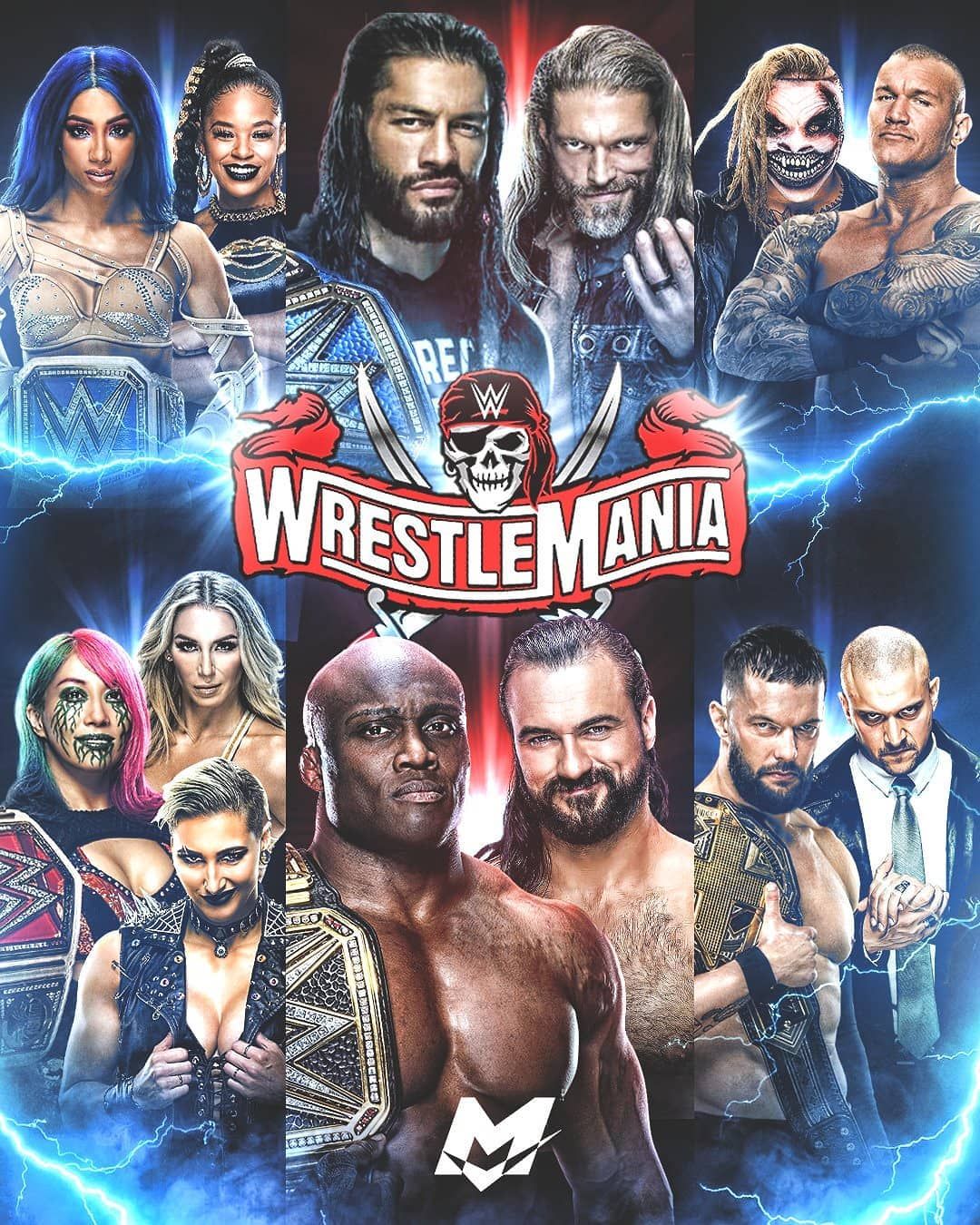 Wrestlemania 37 Wallpapers