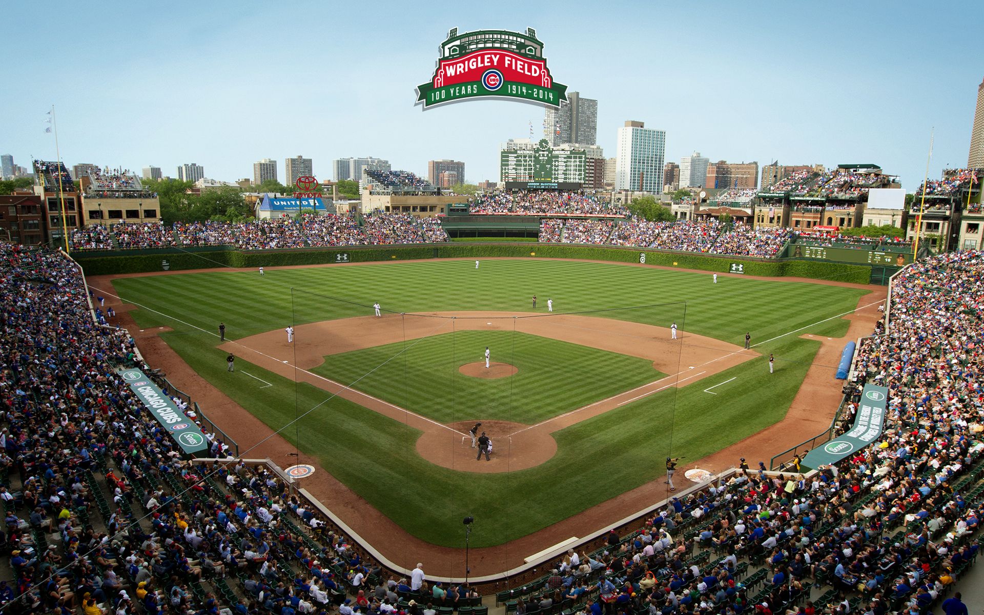 Wrigley Field Background