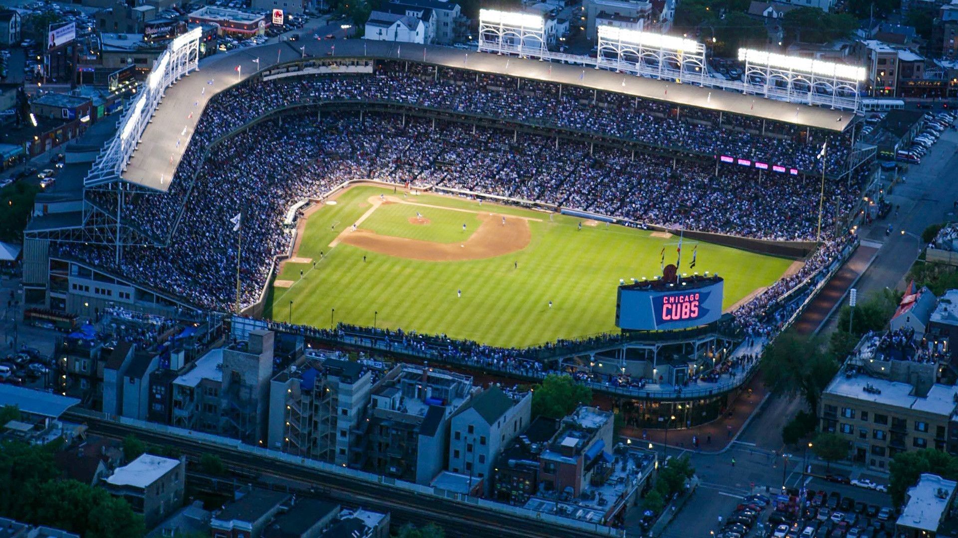 Wrigley Field Background