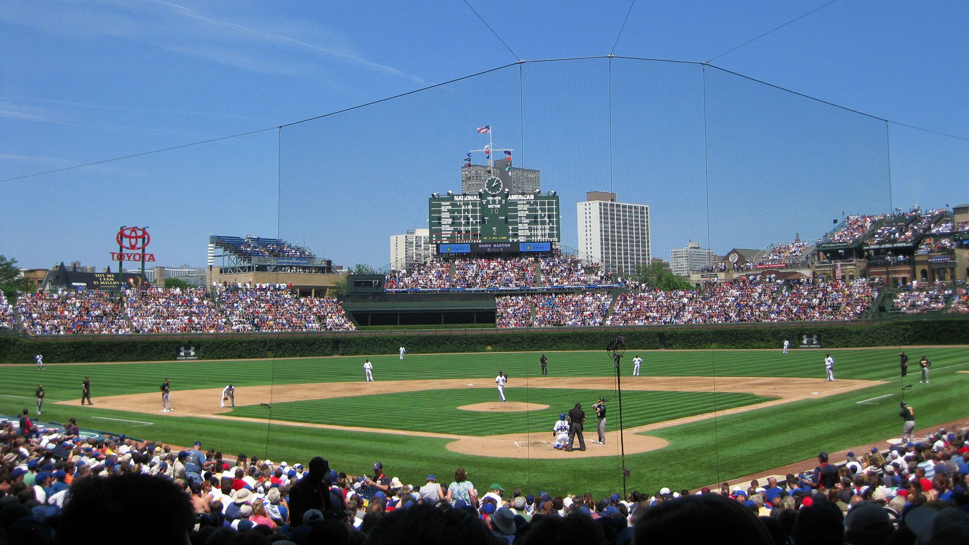 Wrigley Field Background