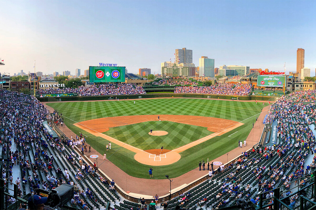 Wrigley Field Background