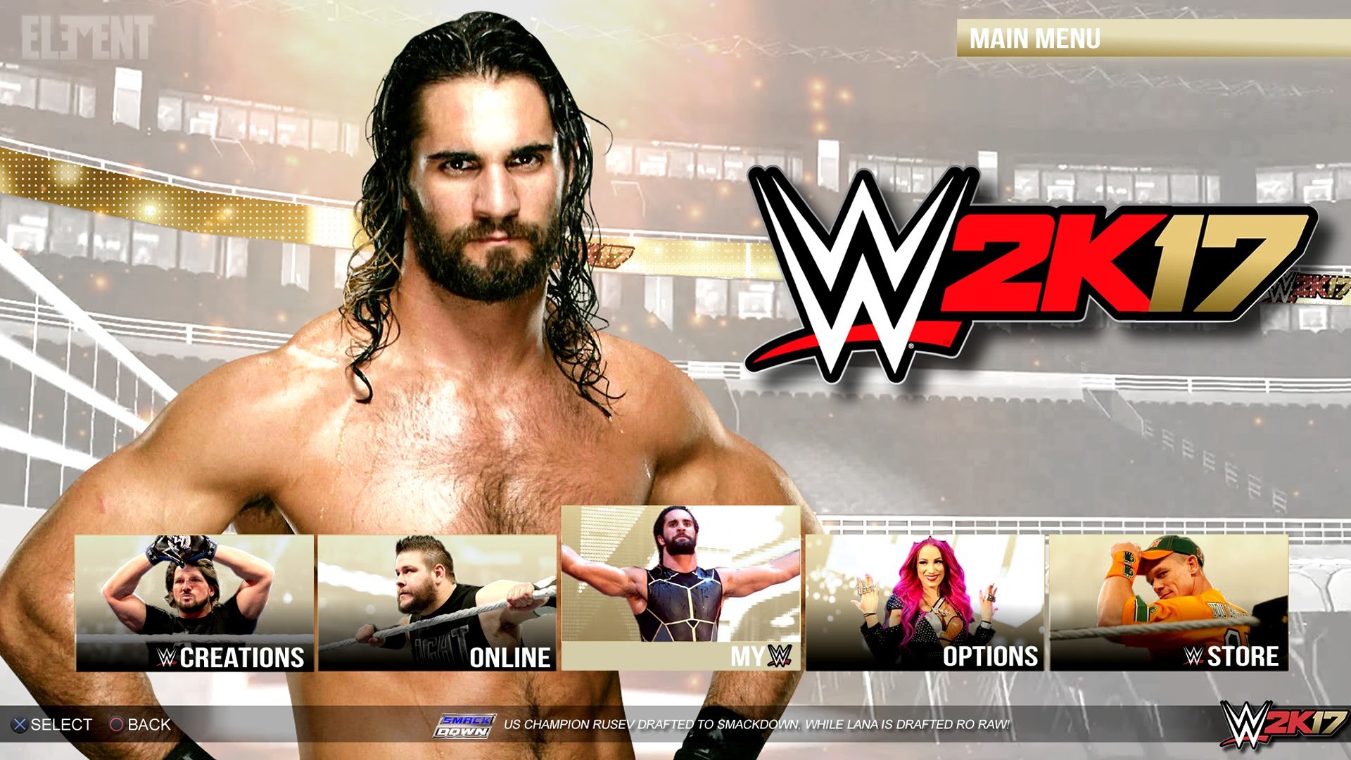 Wwe 2K17 Background