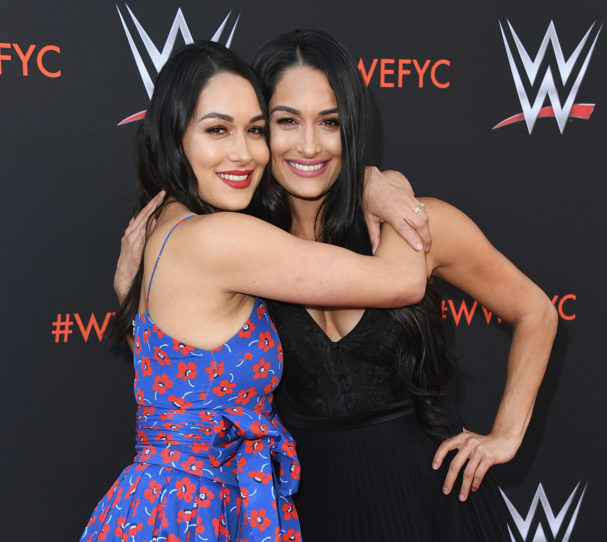 WWE Nikki Bella in Wrestling Ring Pose Wallpapers