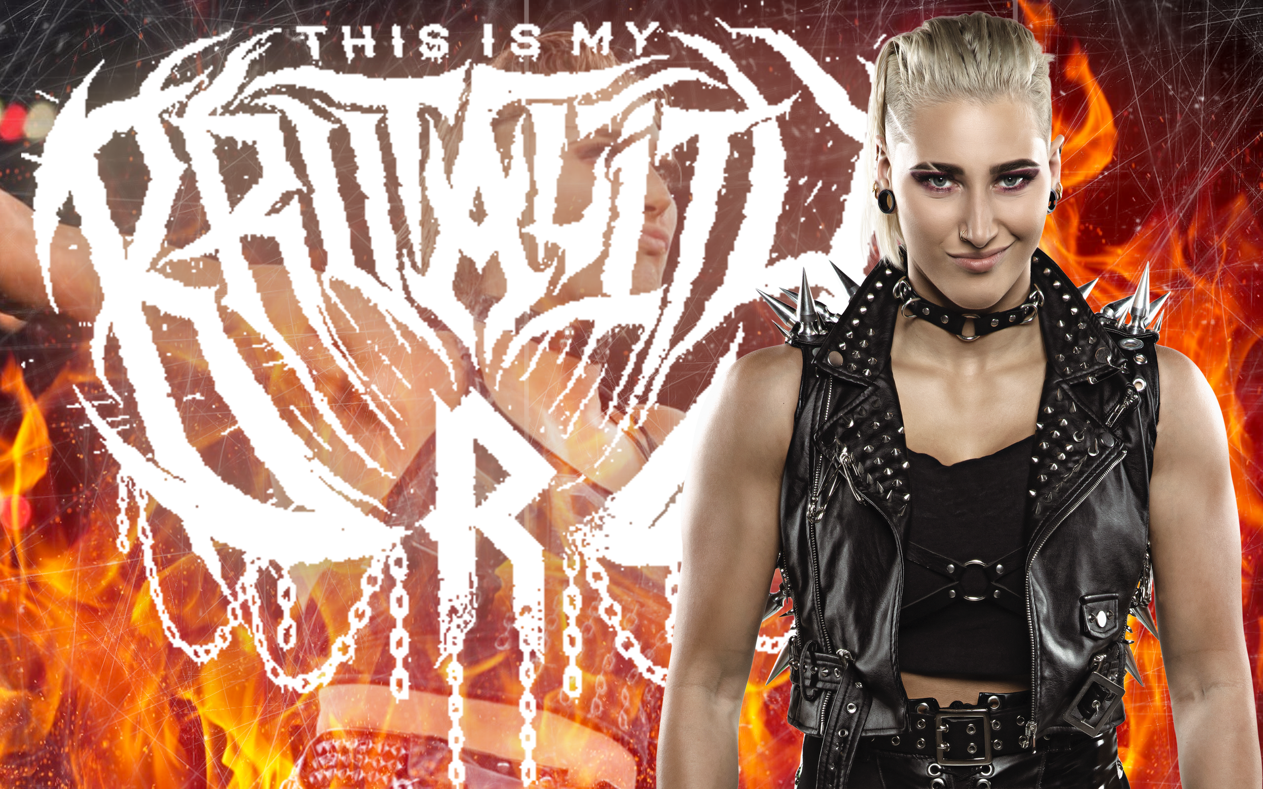 Wwe Rhea Ripley 4K Wallpapers