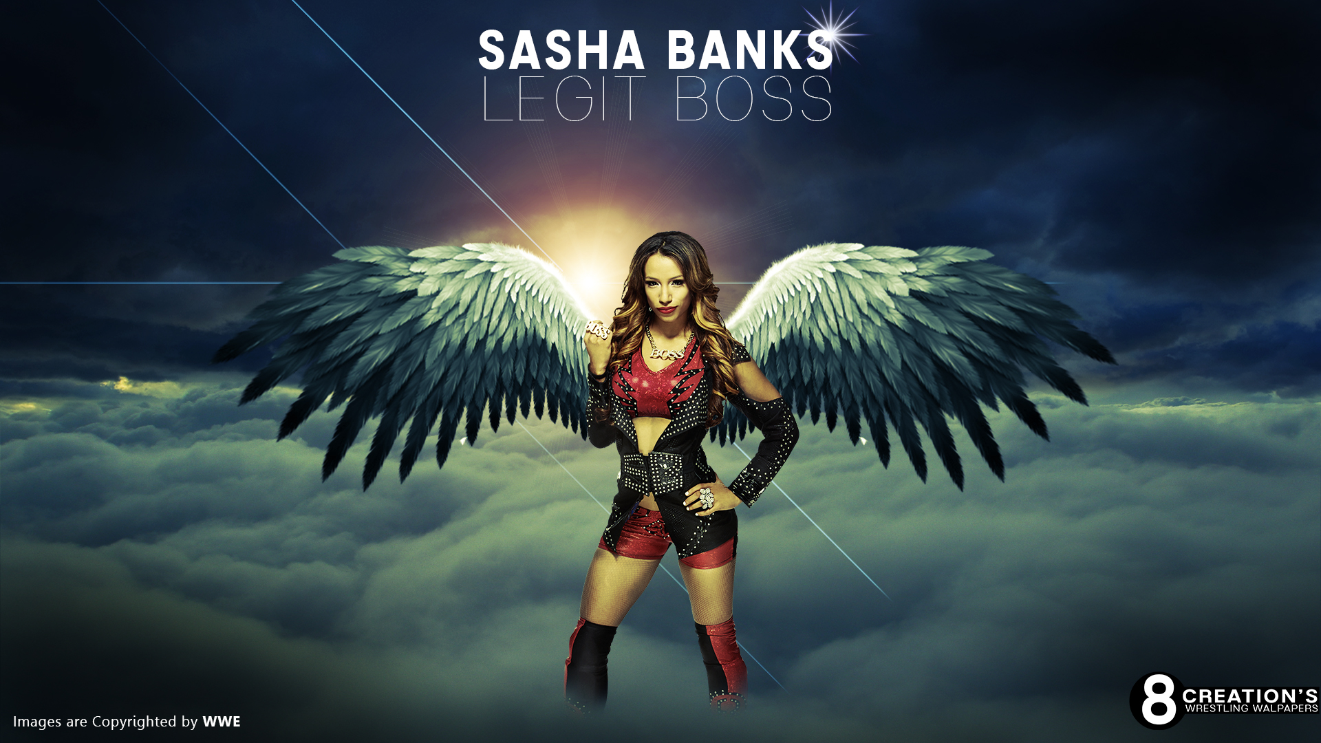 WWE Sasha Banks The BOSS Wallpapers