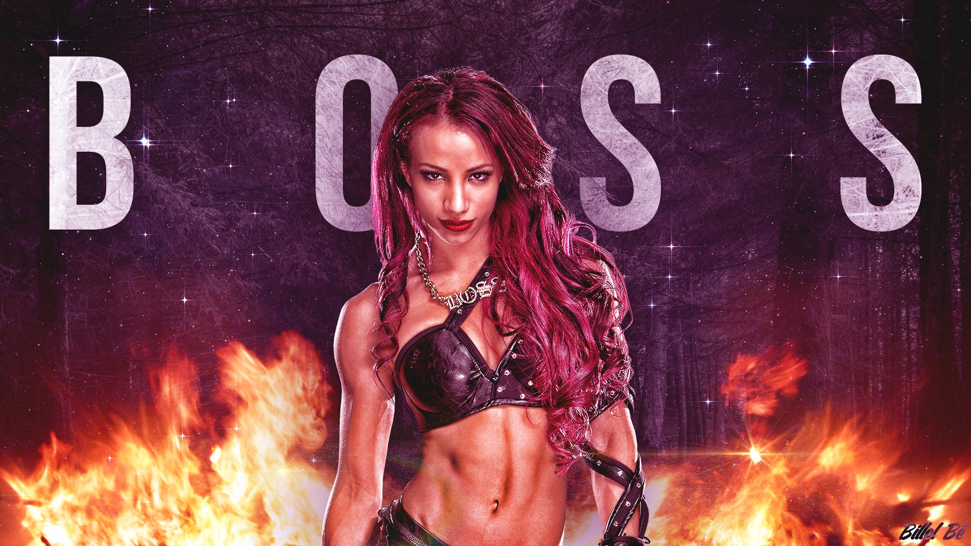 WWE Sasha Banks The BOSS Wallpapers