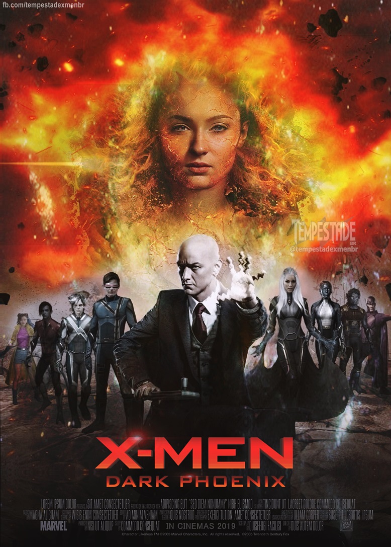 X-Men Dark Phoenix 2019 Movie Poster Wallpapers