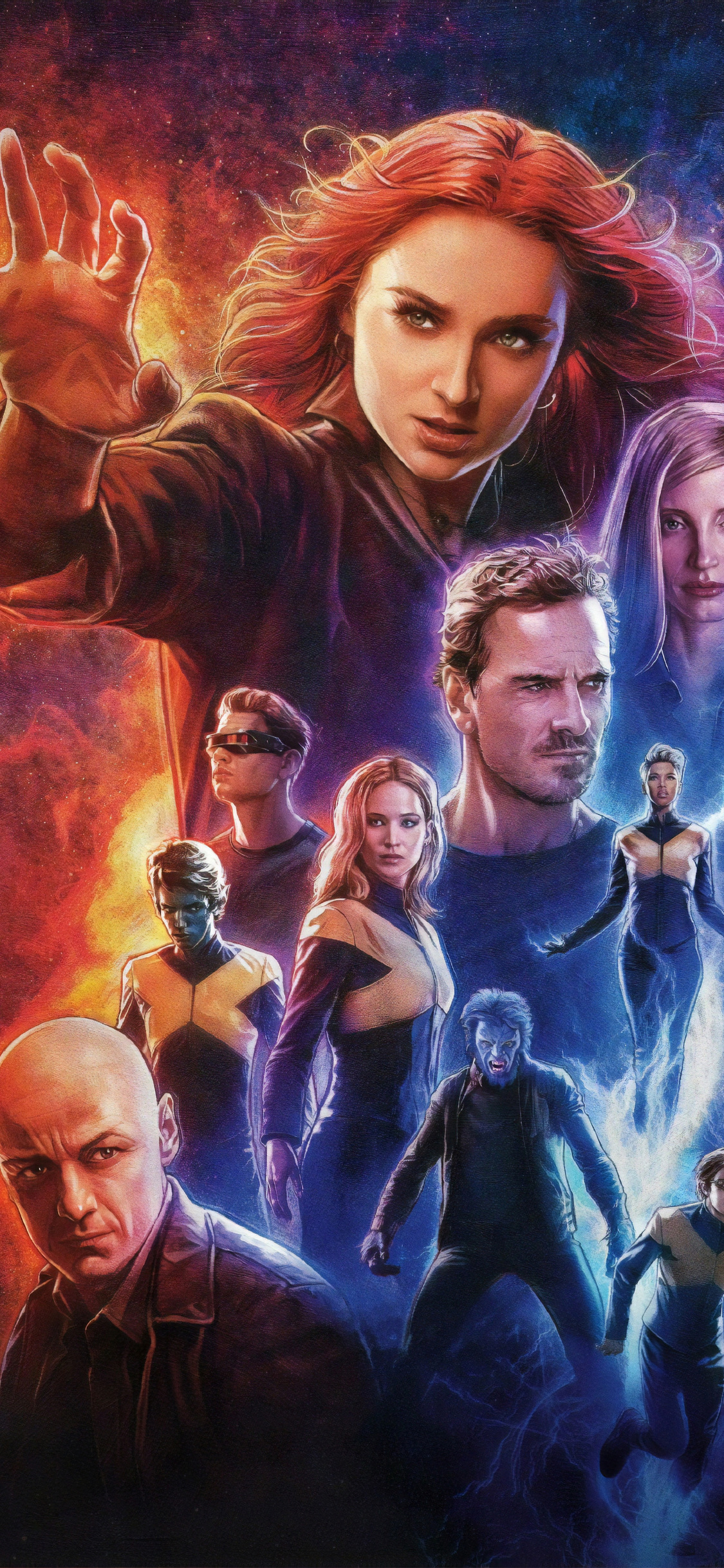 X-Men Dark Phoenix 2019 Movie Poster Wallpapers