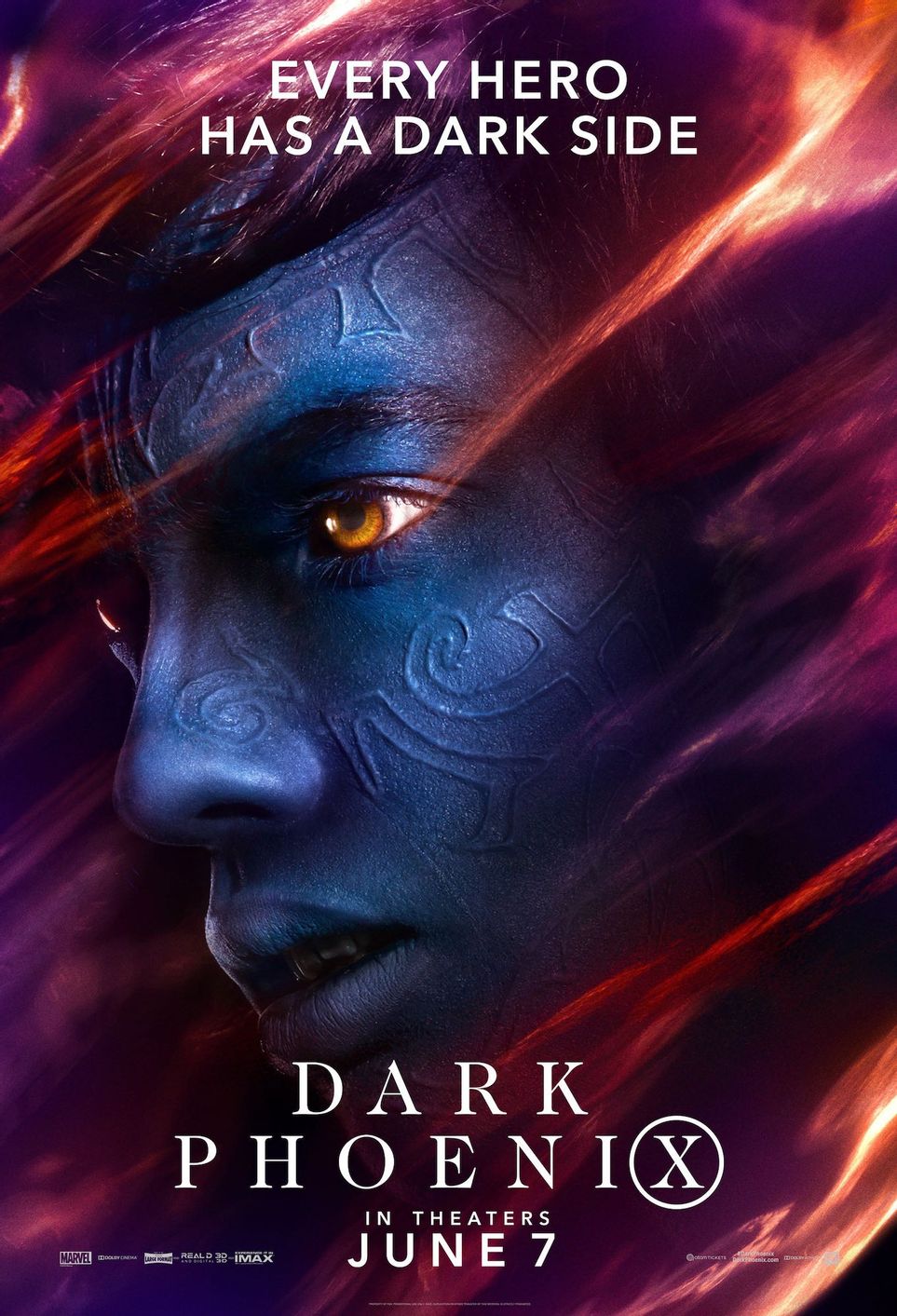 X-Men Dark Phoenix 2019 Movie Poster Wallpapers