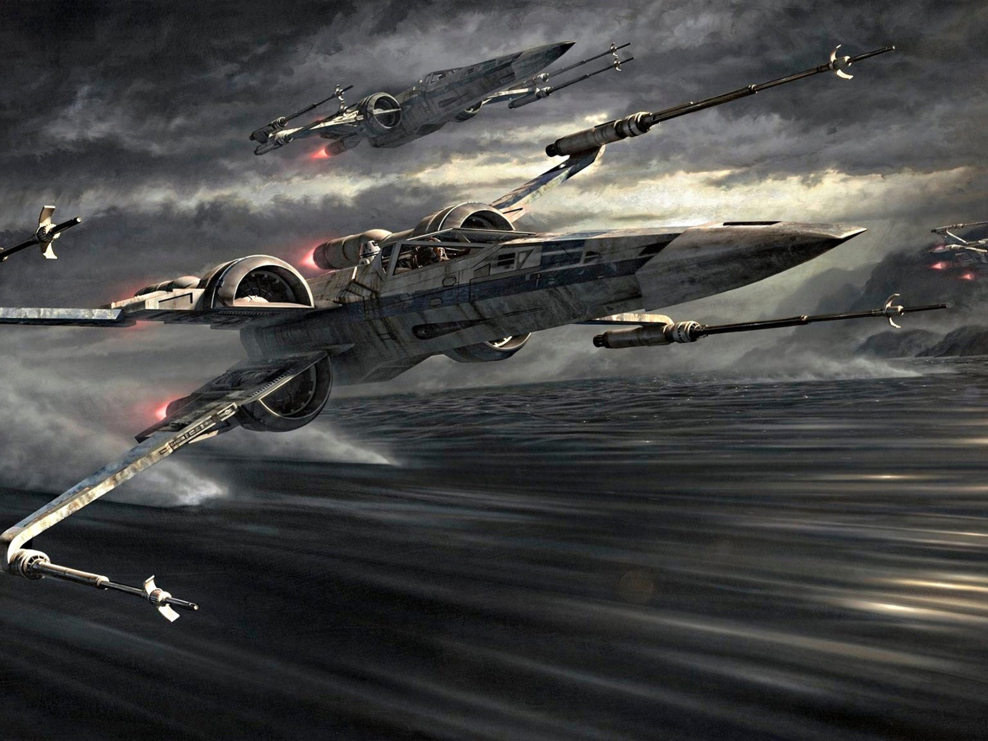 X Wing Ship Artwork Wallpapers