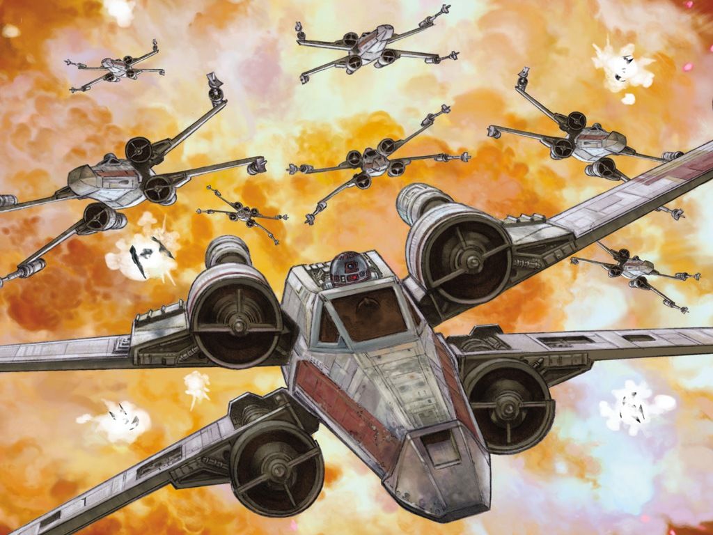 X Wing Ship Artwork Wallpapers