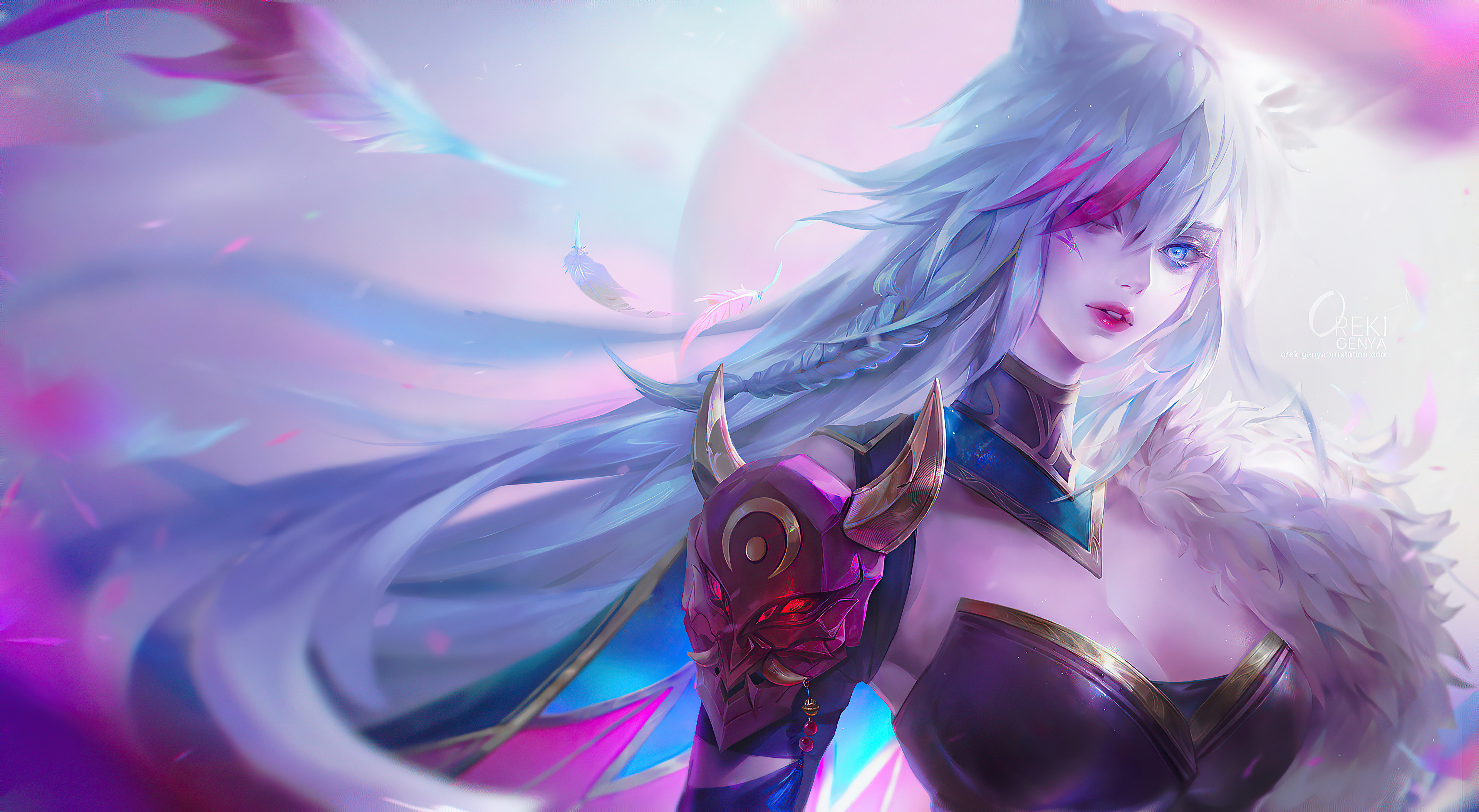 Xayah League of Legends Wallpapers