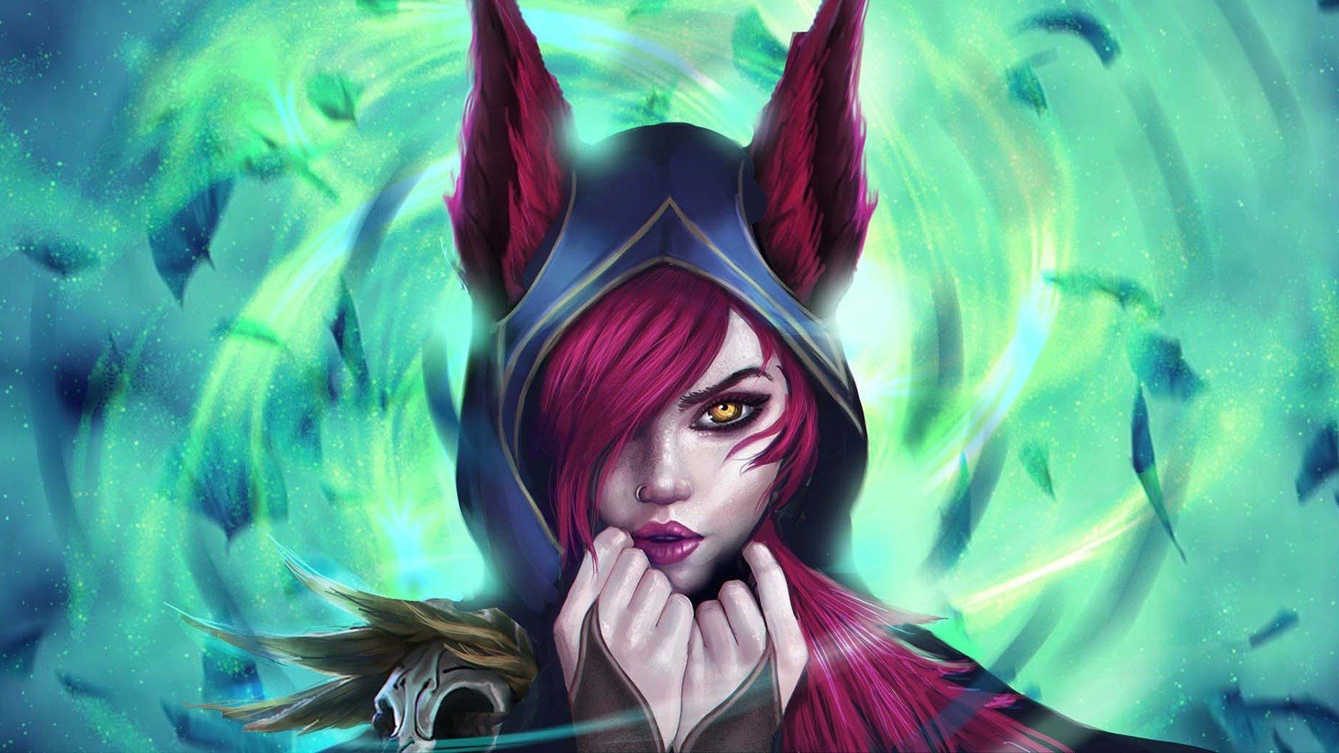 Xayah League of Legends Wallpapers