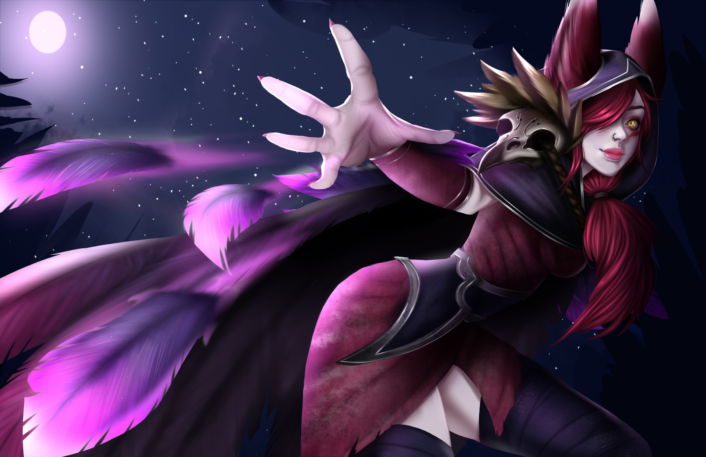 Xayah League of Legends Wallpapers