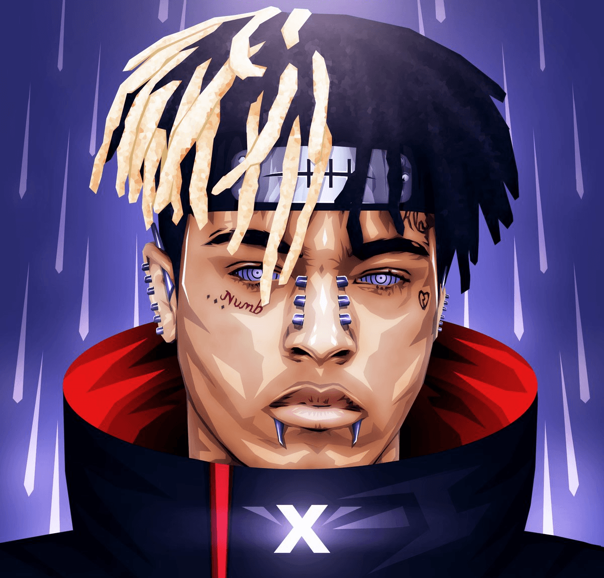 Xxxtentacion Blue Hair Wallpapers